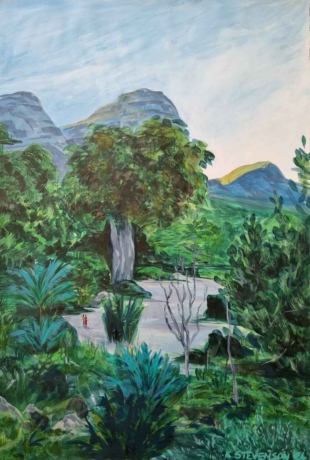Kerri Stevenson, Always sunset somewhere, 2024