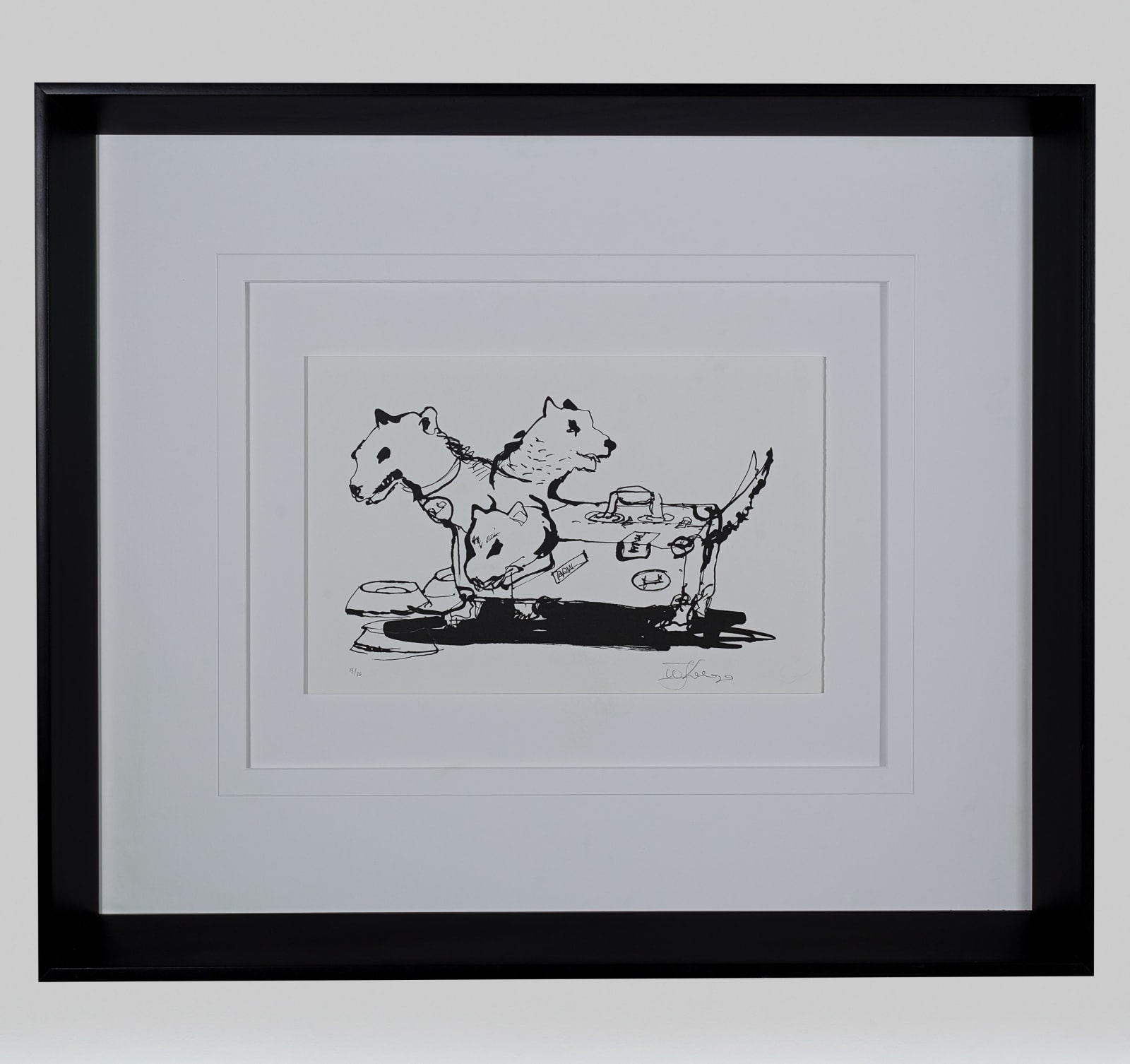 William Kentridge, Brutus, 2018