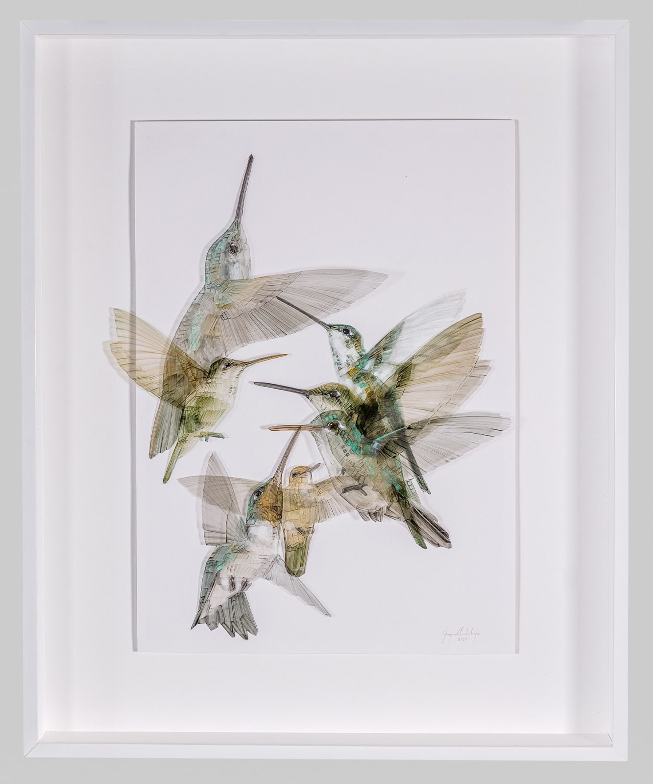 Ingrid Uys, Cluster of time II, 2023