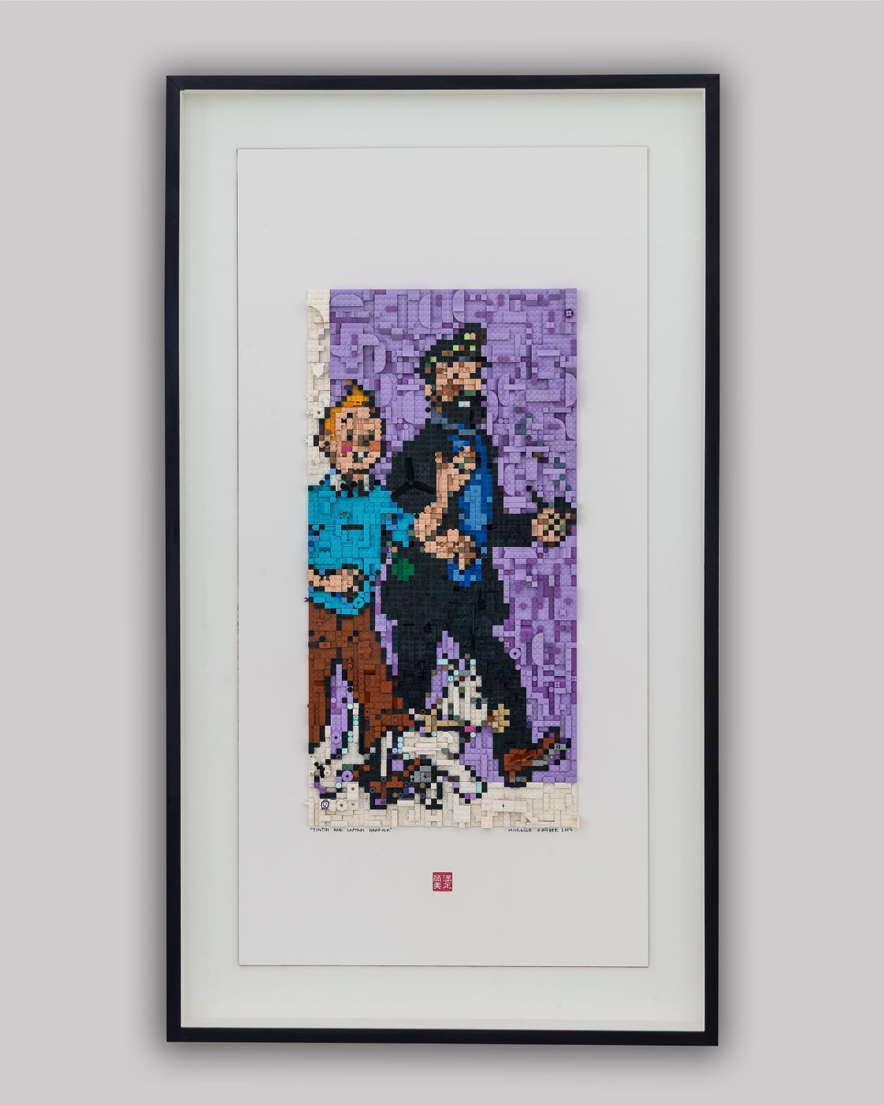 Michelle Kruger, Tintin and Captain Haddock, 2025
