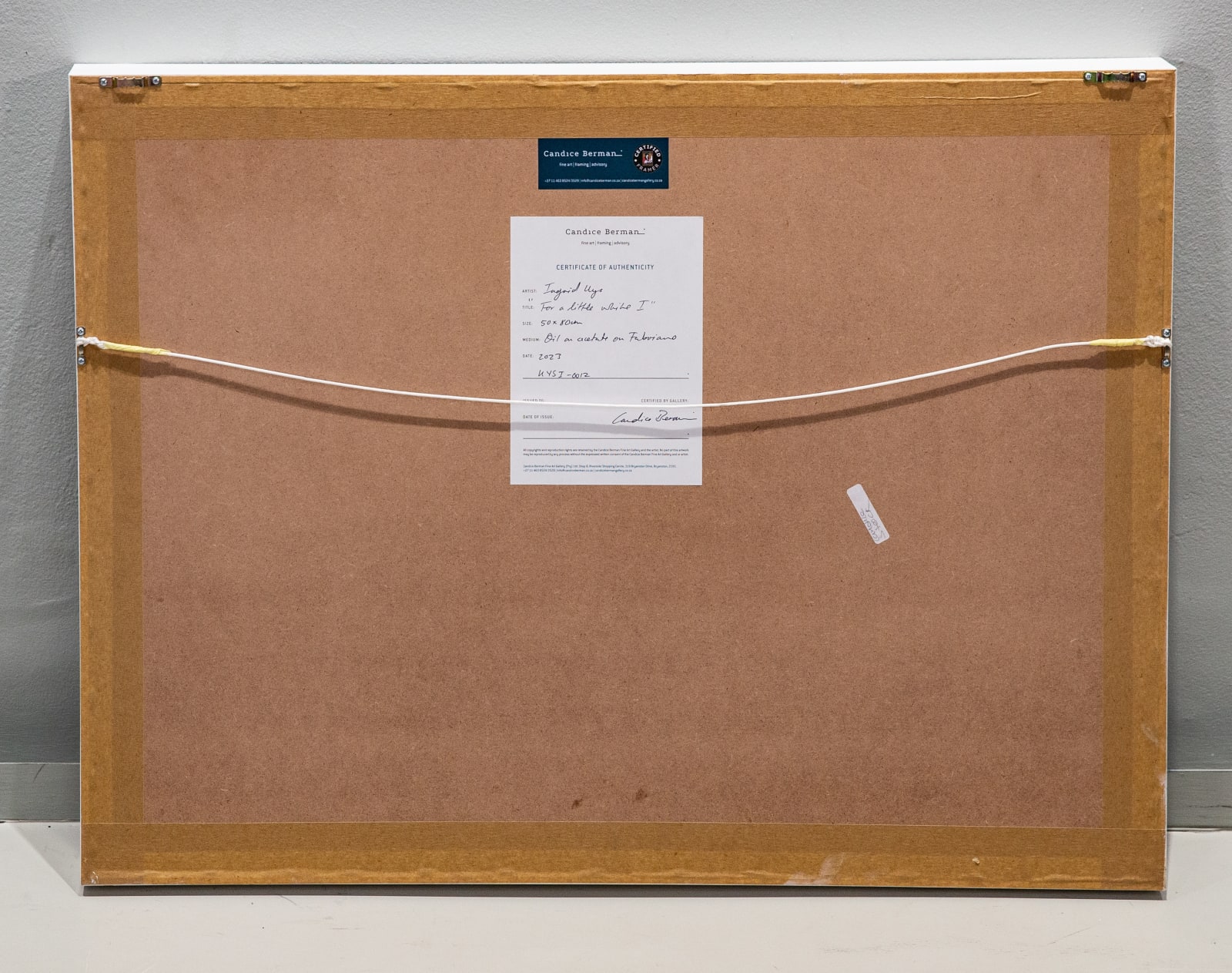 Ingrid Uys, For a little while I, 2023