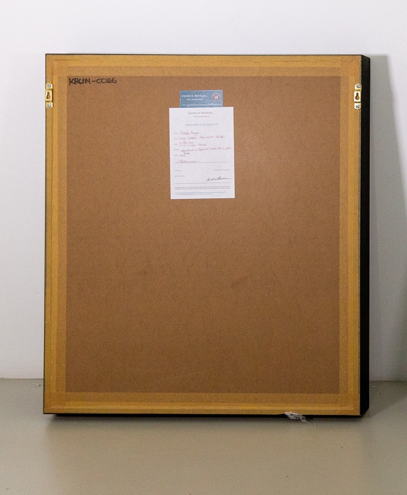 Michelle Kruger, "Andy Warhol - Mao F.S 93"(Red lips), 2024