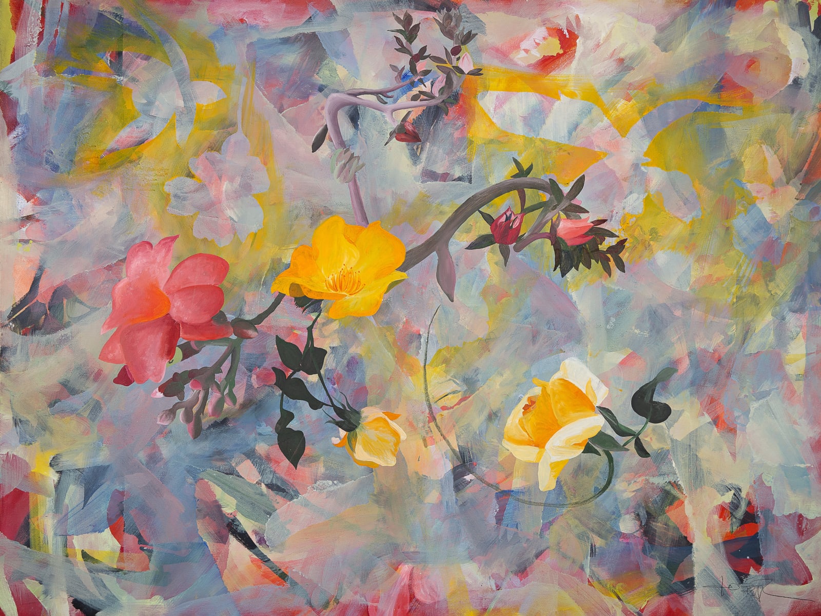 Helen Joseph, As my garden takes shape, 2023