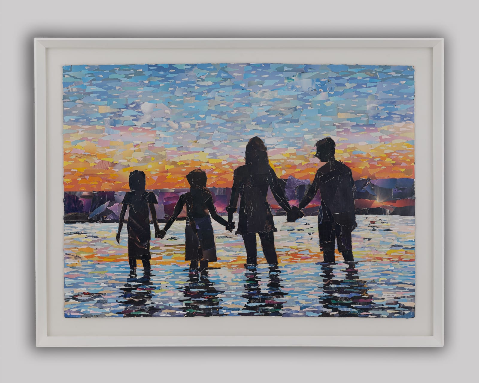 John Vusi Mfupi, Family of four , 2025