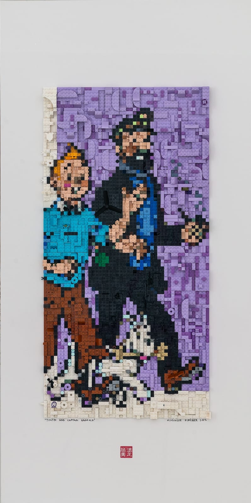 Michelle Kruger, Tintin and Captain Haddock, 2025