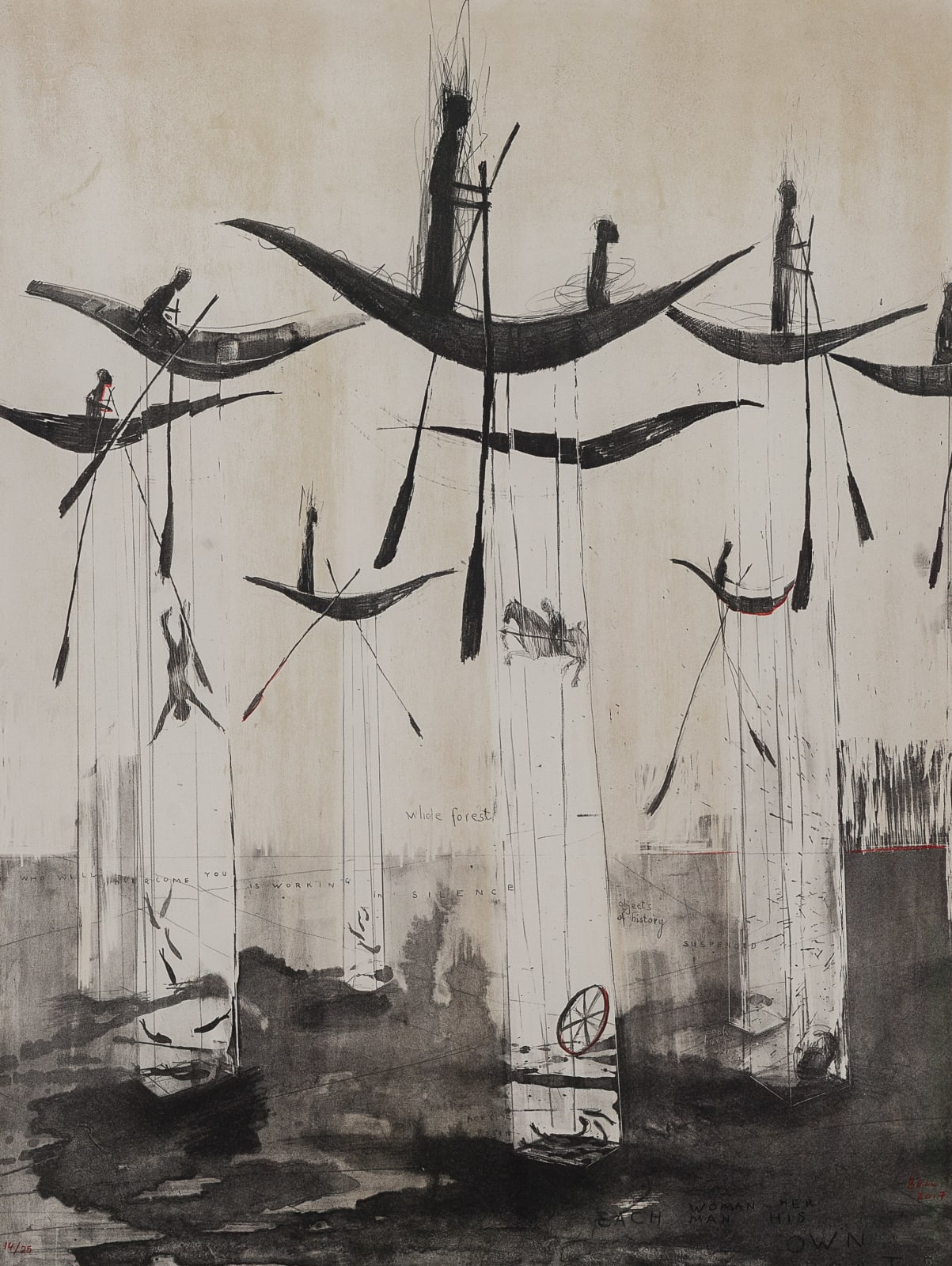 Deborah Bell, Notes for a Sculpture, 2025