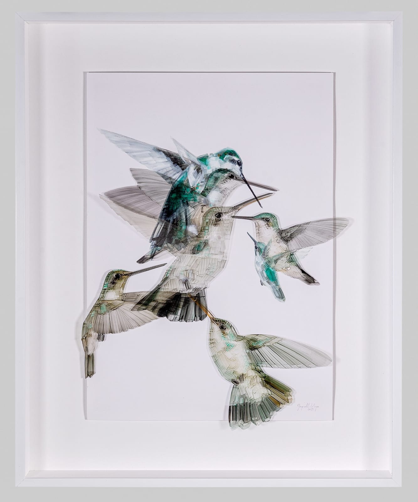 Ingrid Uys, Cluster of time III, 2023