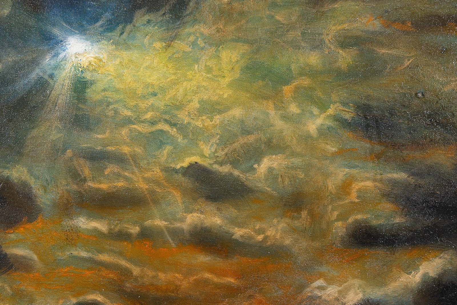 Themba Khumalo, Orange Sky, 2025