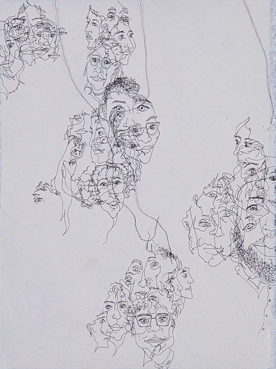 Odette Graskie, Led by Thread I, 2023