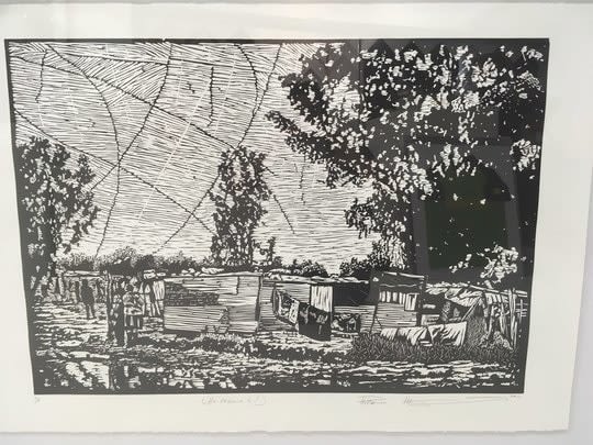Philemon Hlungwane, Landscape (Medium) P/P, 2011