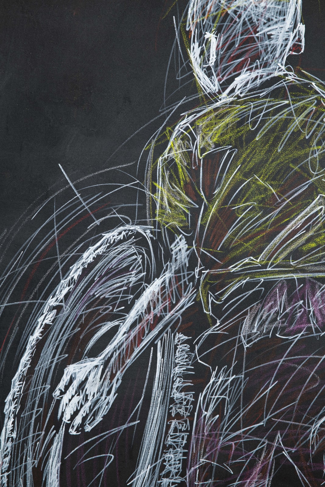 Thandazani Ndlovu, Boy with wheel, 2025