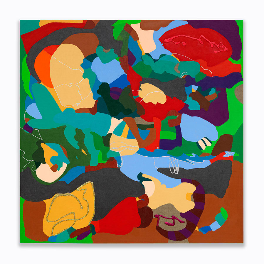 Candida Alvarez, Flor de Caballo 1, 2022