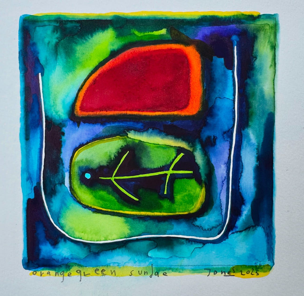 Martyn Jones, Orange Green Sundae