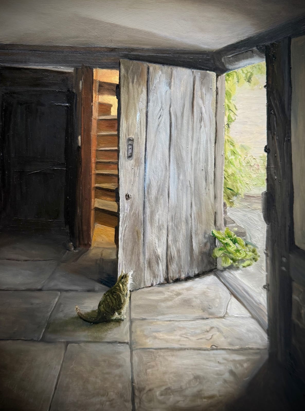 Matt Williams, The Back Door of the Fleece at Bretforton