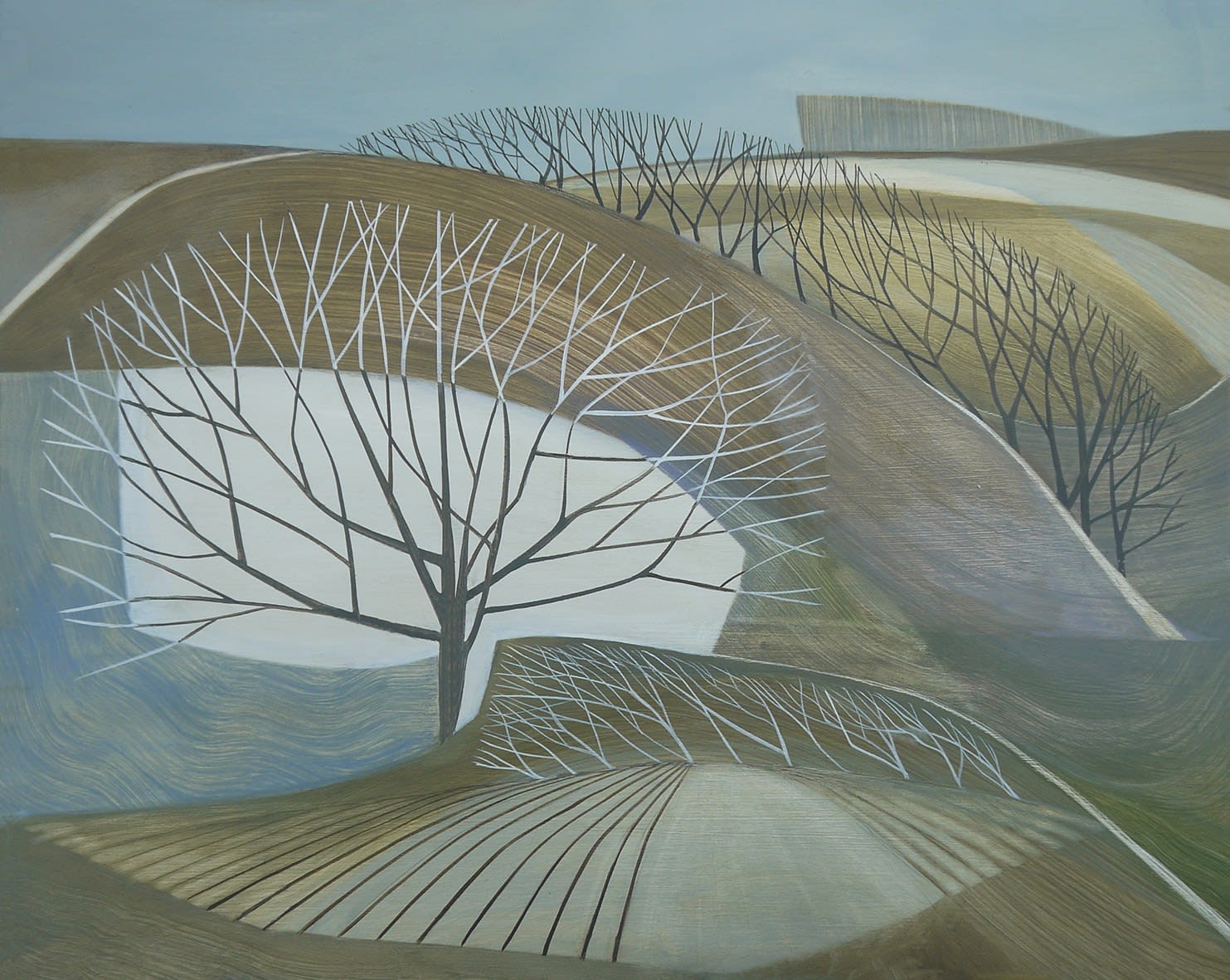 Sarah Lees RCA, Winter Ridgeway