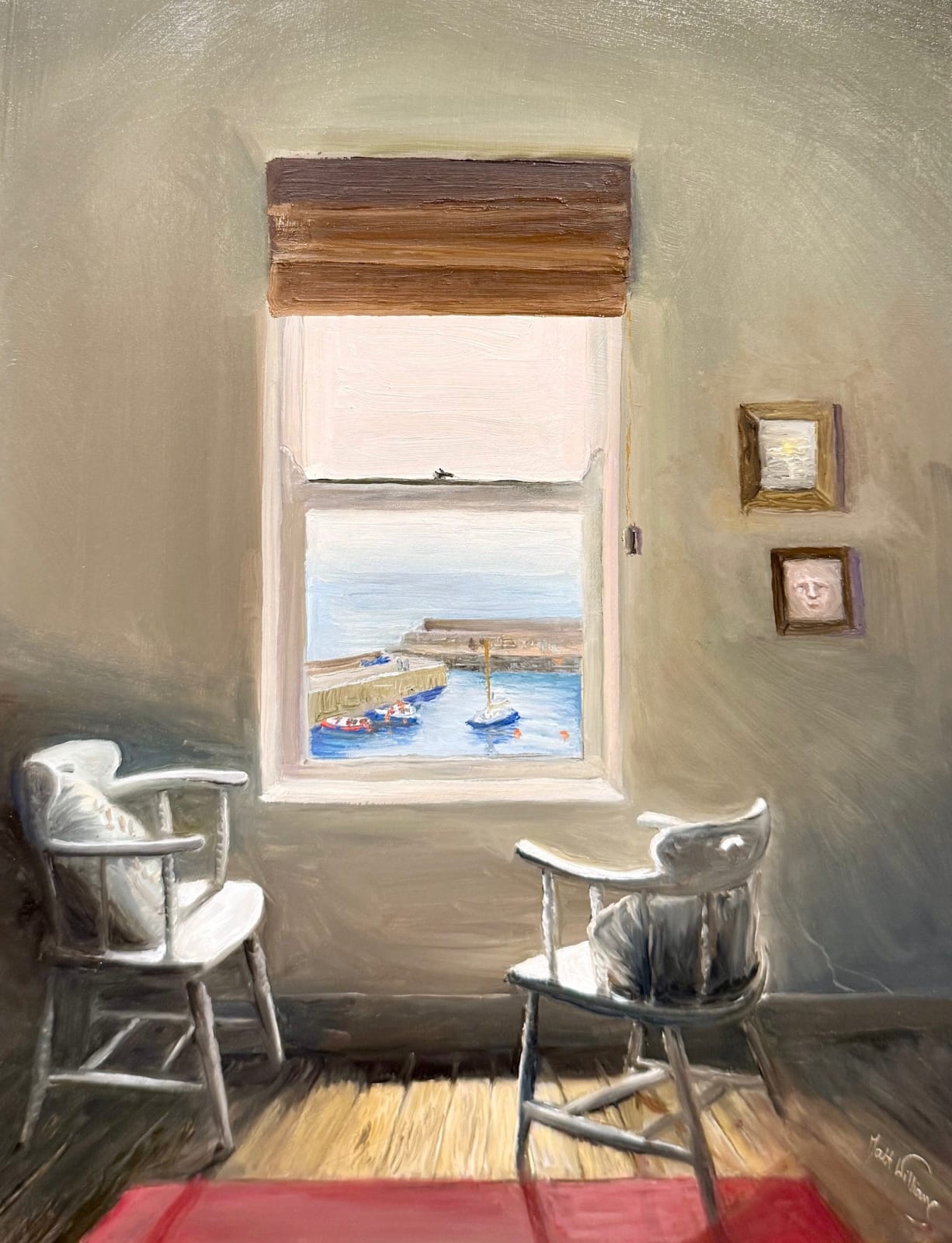 Matt Williams, Overlooking Mousehole Harbour