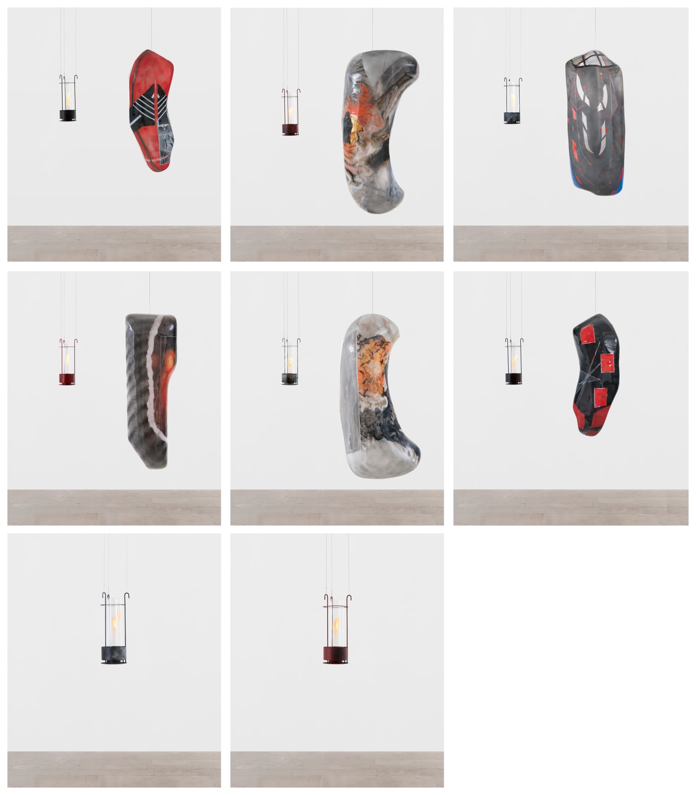 Ragen Moss, C O N S P I R E (circle), 2023