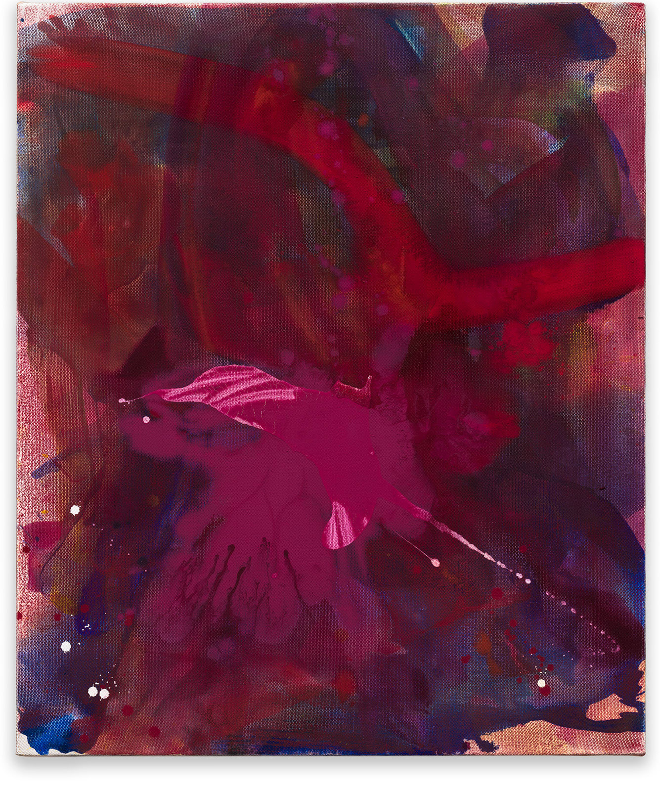 Mary Weatherford, The Hummingbird, 2021-2023