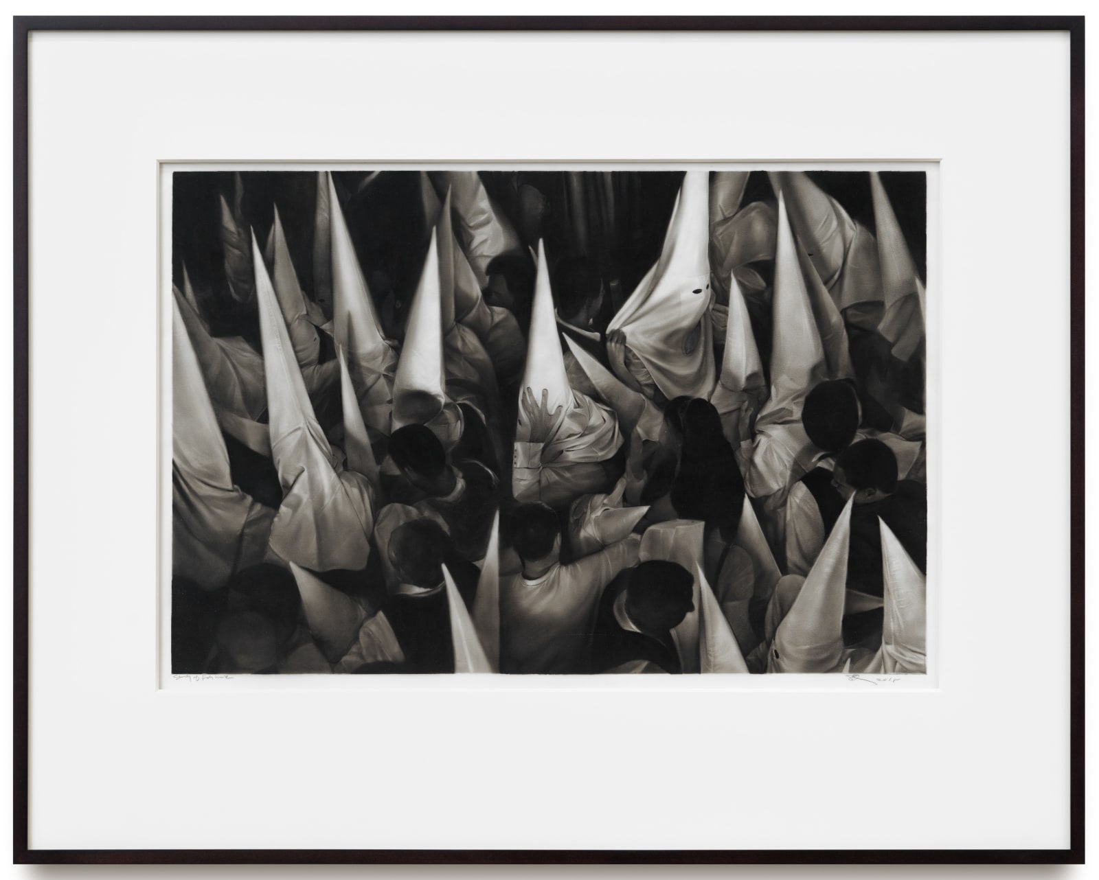 Robert Longo, Study of Holy Week, 2018