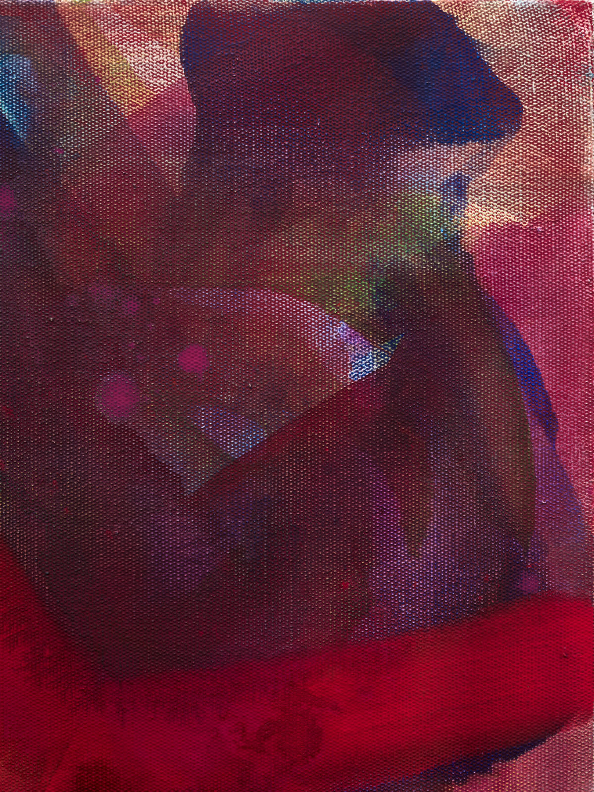 Mary Weatherford, The Hummingbird, 2021-2023