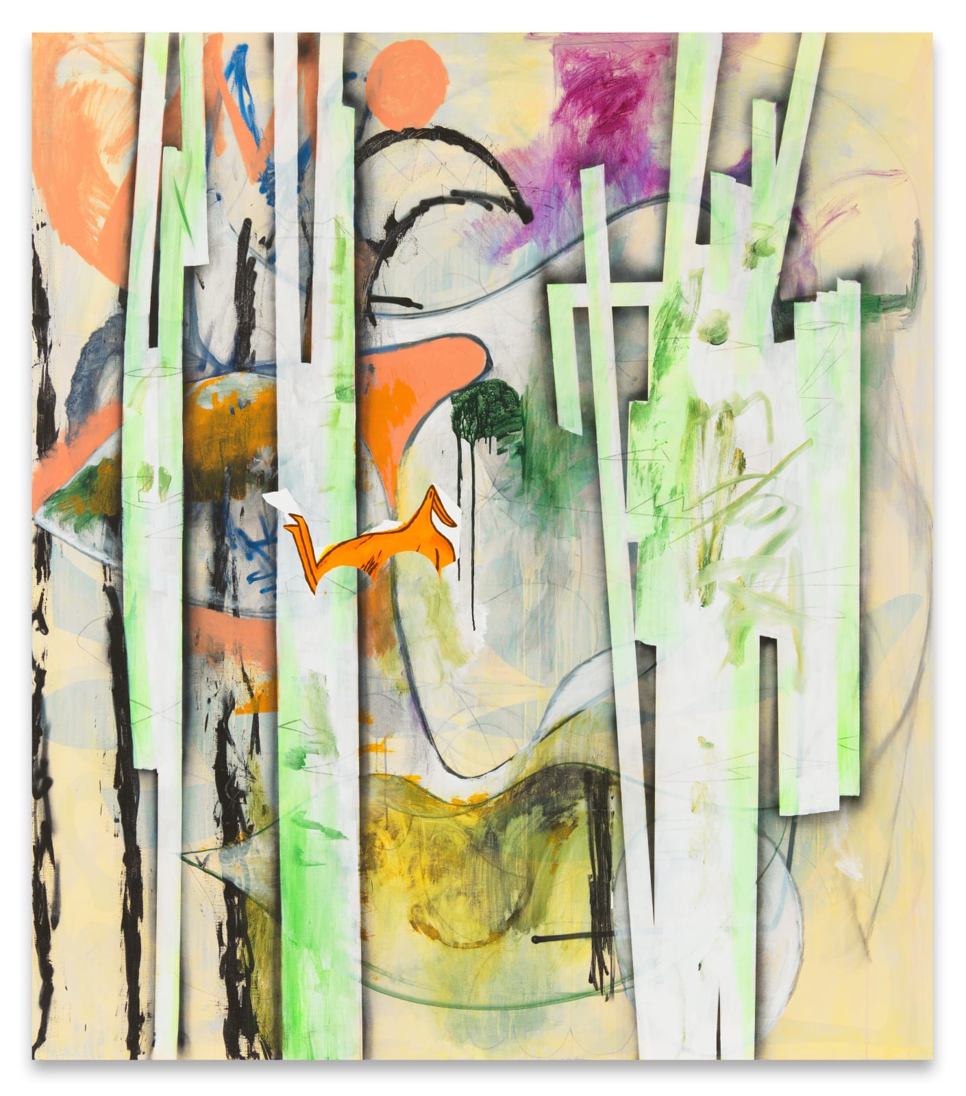 Charline von Heyl, Lost Keeper, 2017