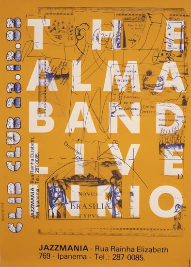 Martin Kippenberger, The Alma Band live in Rio, Jazzmania, Ipanema, 1985