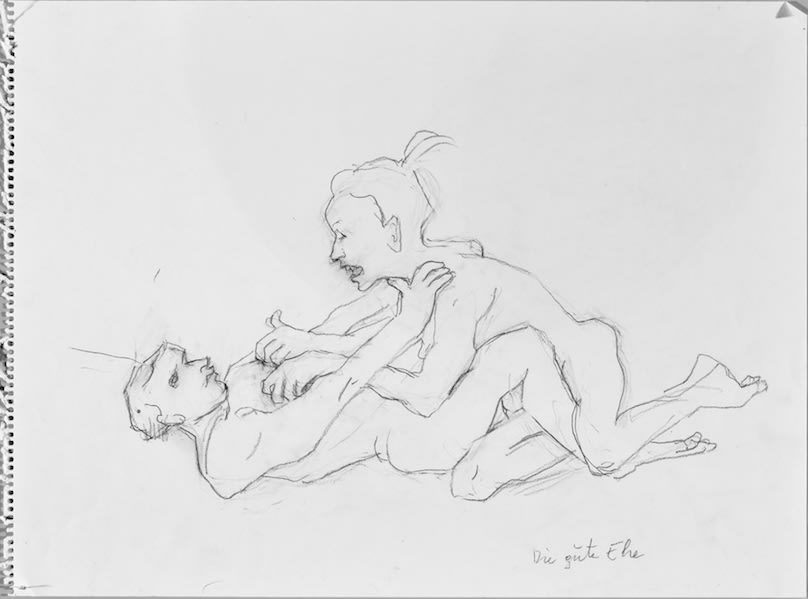 Maria Lassnig, Die gute Ehe, ca. 2000 - 2004