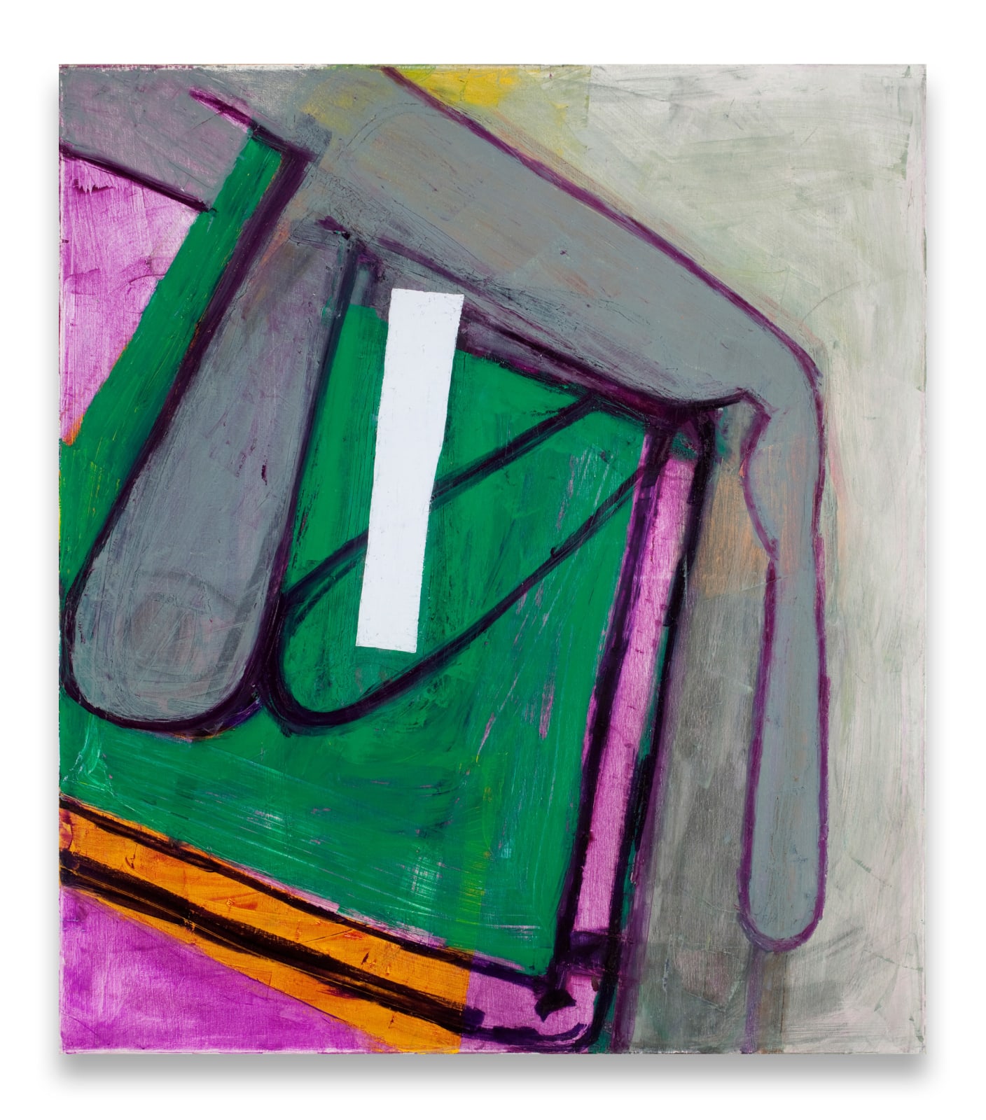 Amy Sillman, WHITE SLOT, 2011