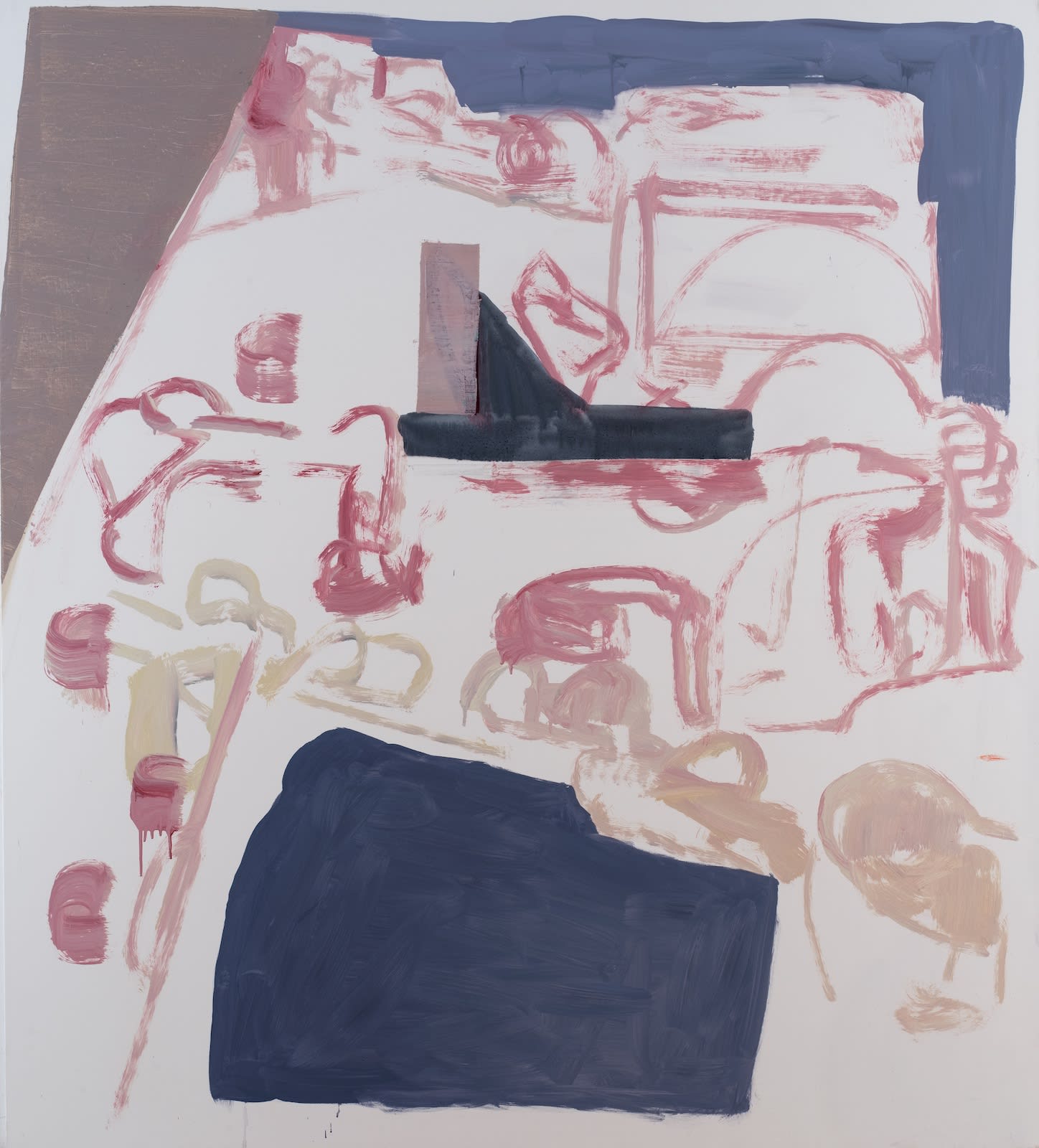 Amy Sillman, Elbow Room, 2021