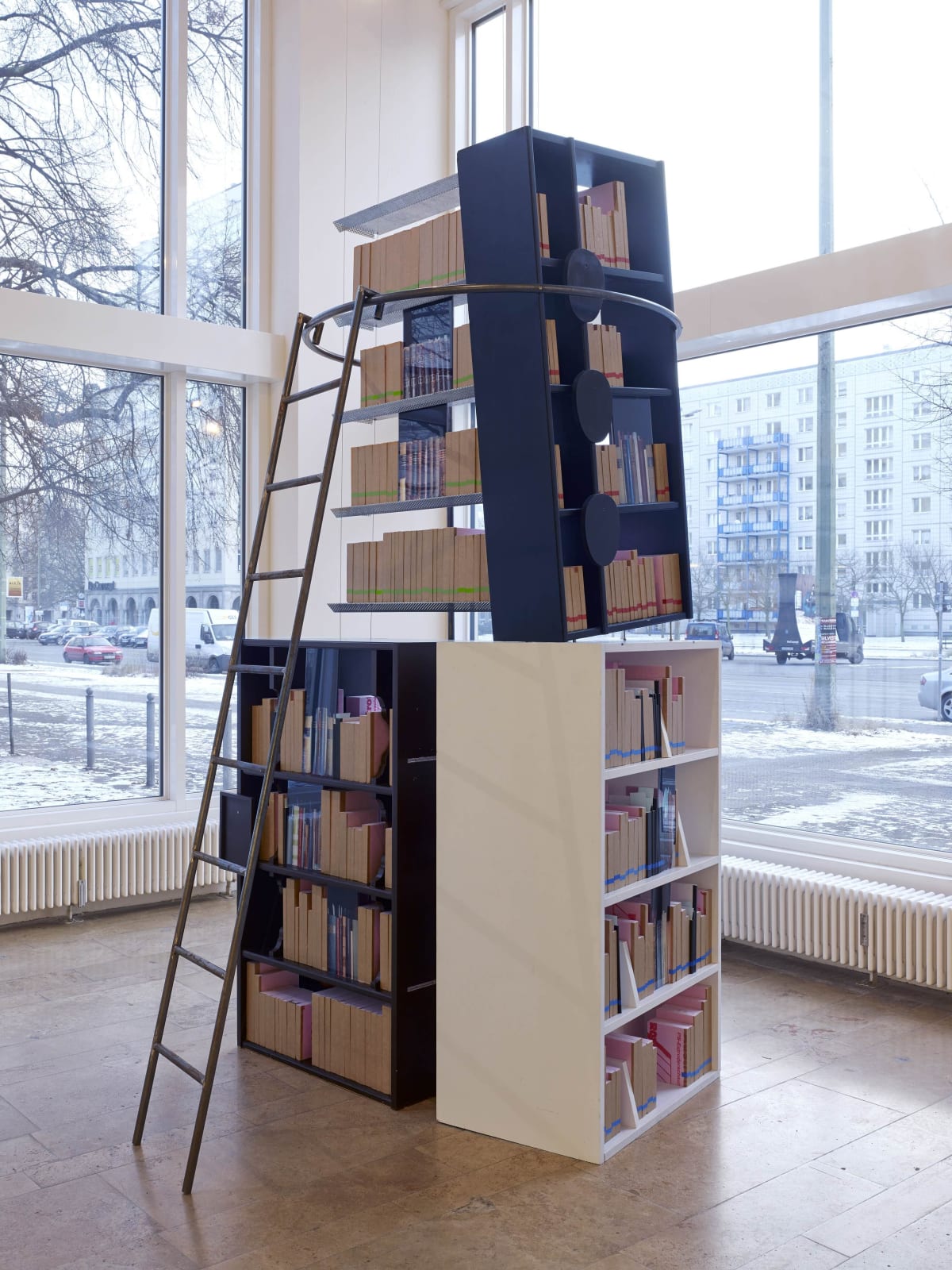 Clegg Clegg & Guttmann, Sha'at'nez oder die verschobene Bibliothek, re-contextualized - A Social Sculpture, 2004/2005