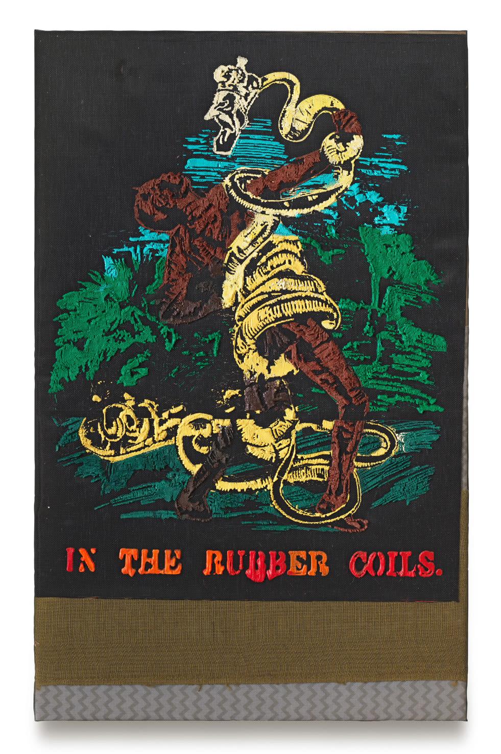 Austin Martin White, In the rubber coils, 2020