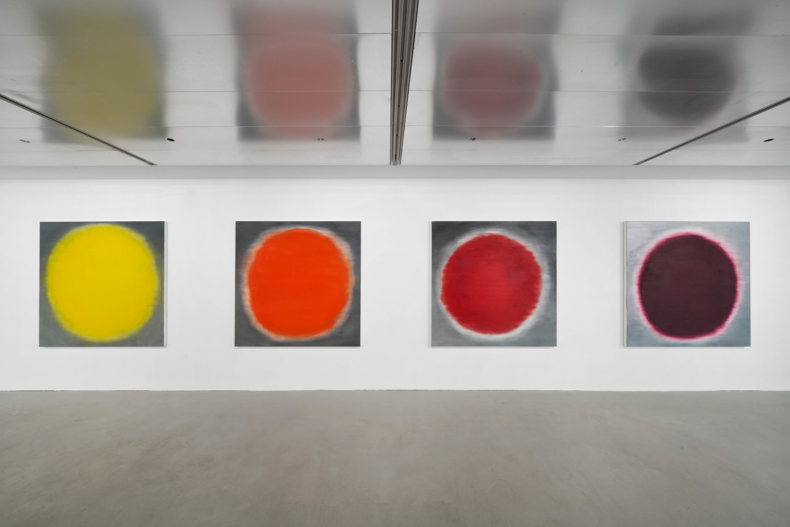 Ross Bleckner, Sunset, 2025