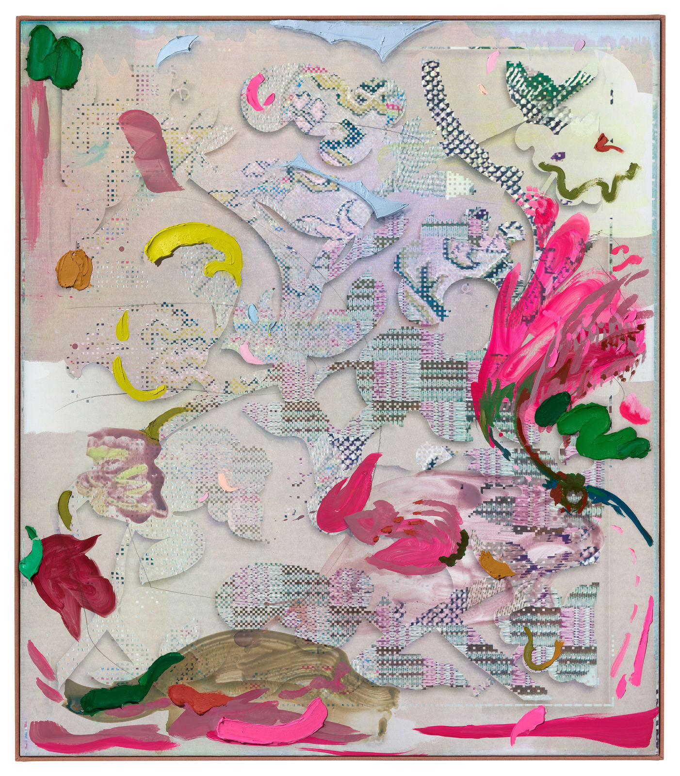 Laura Owens, Untitled, 2022