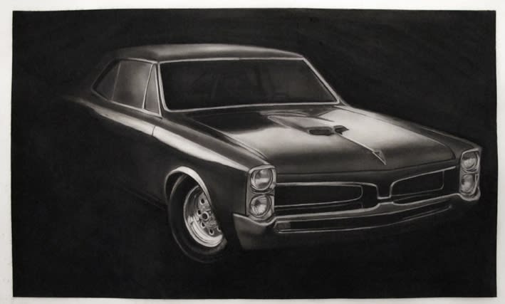 Robert Longo, Study of GTO, 2012