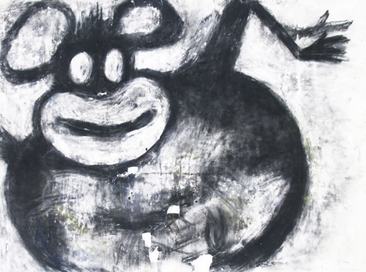 Joyce Pensato, The Swimmer, 2005