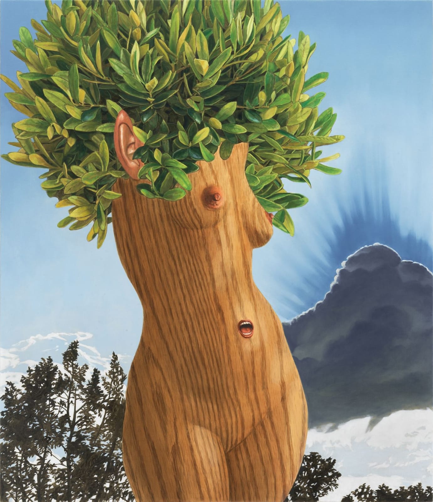 Sean Landers, Daphne and Apollo, 2016