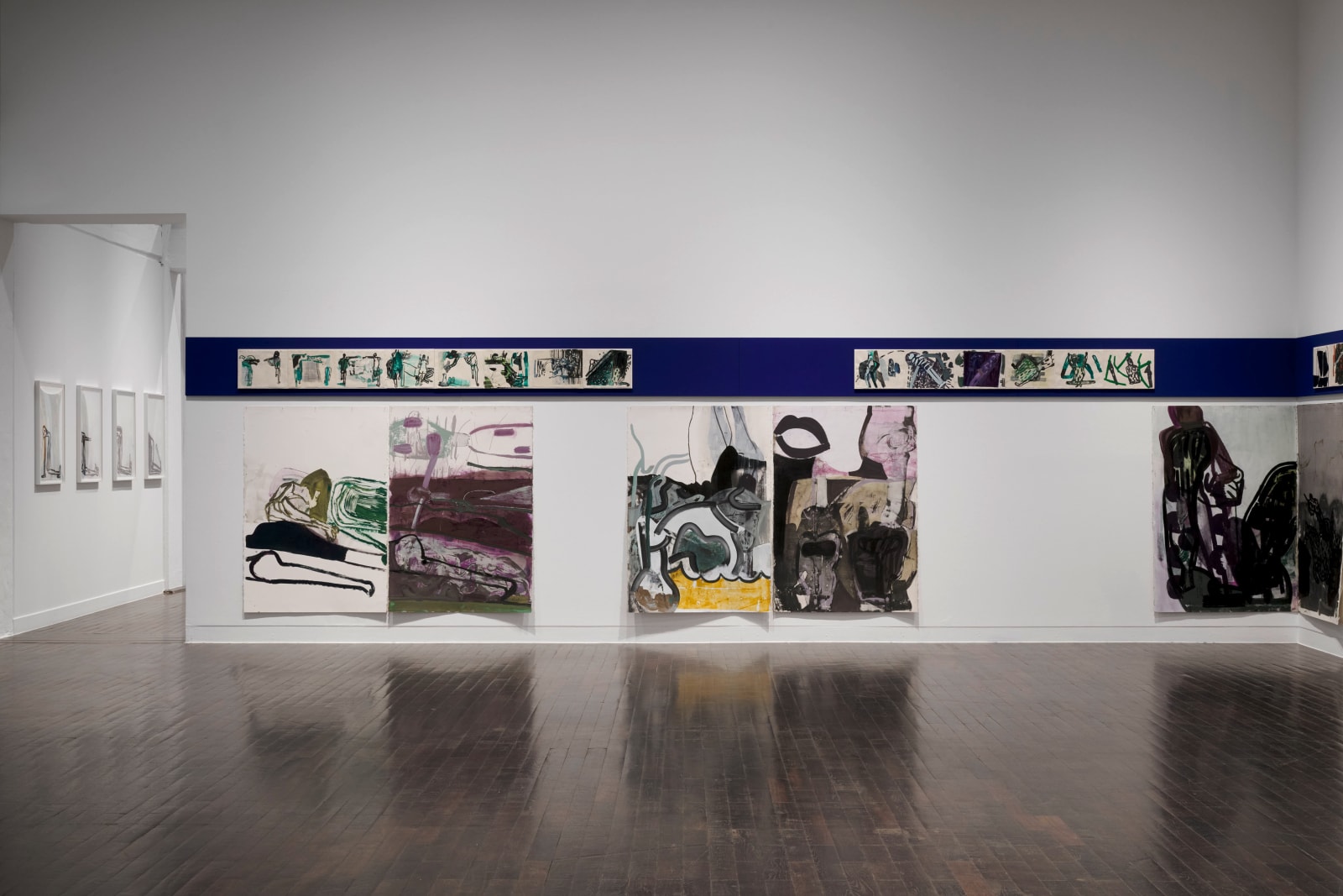 Amy Sillman, Untitled (Frieze for Venice) Large 36, 2021