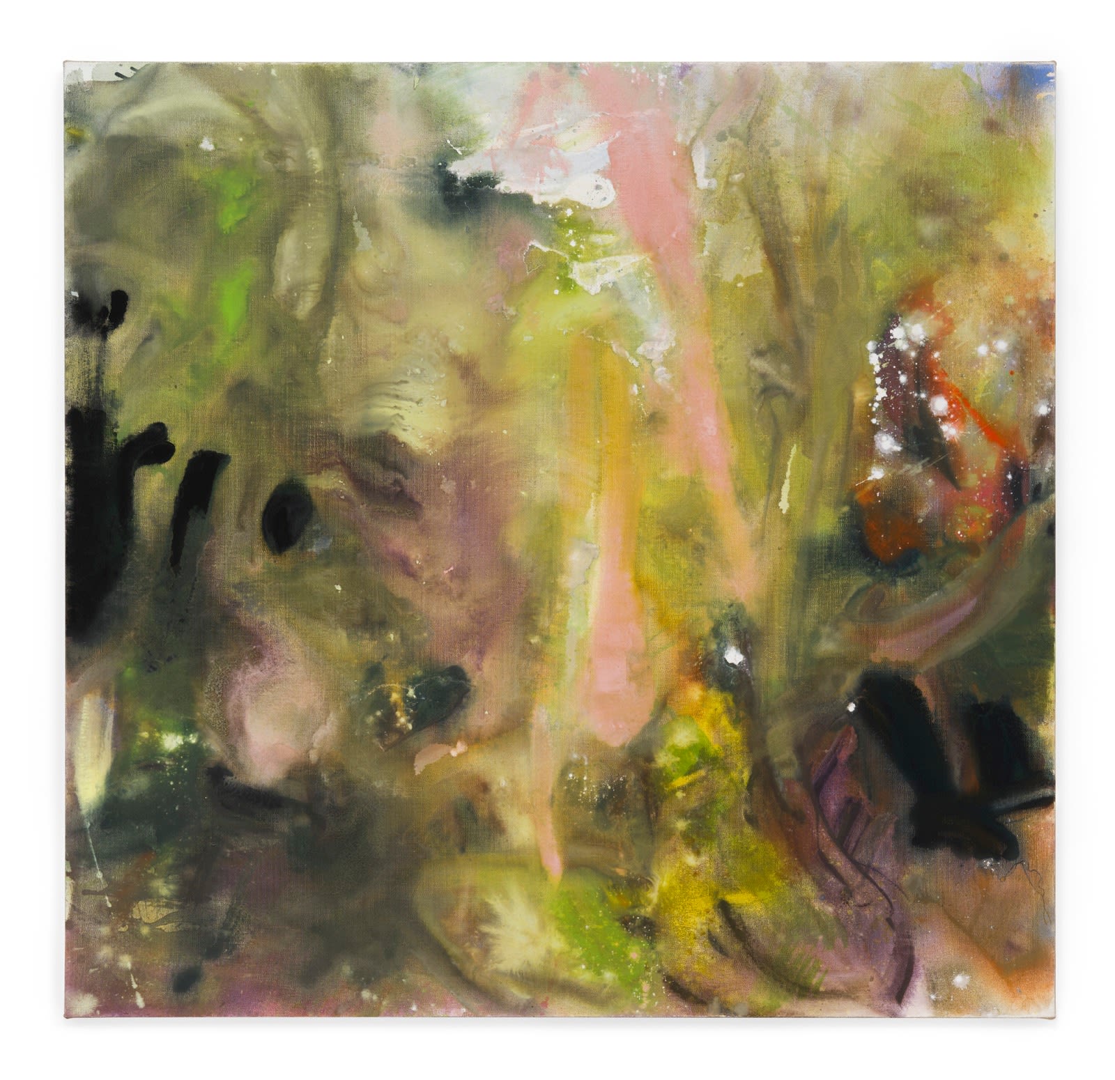 Mary Weatherford, Half Way to Hanakapi’ai, 2021