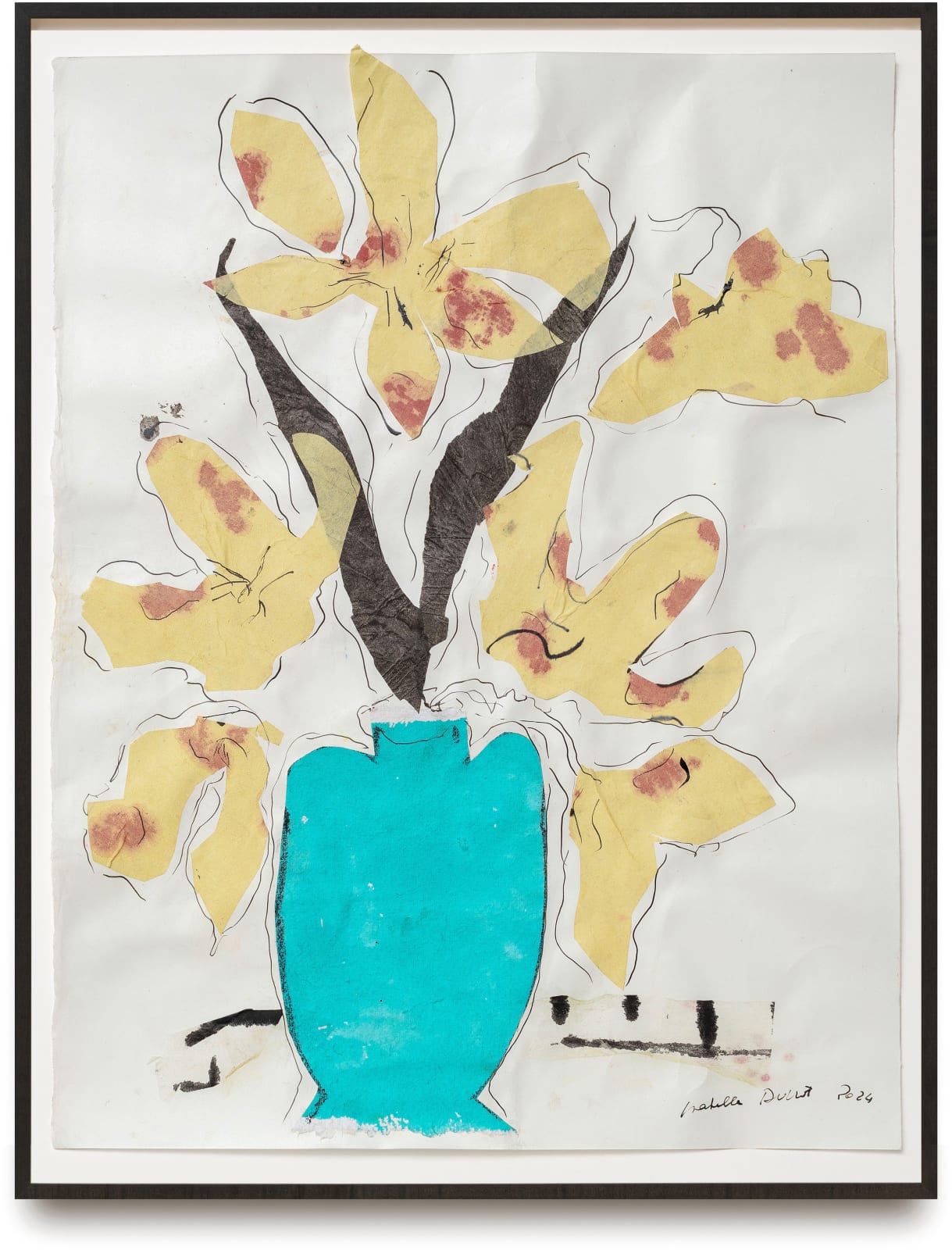 Isabella Ducrot, Yellow Flowers, 2024