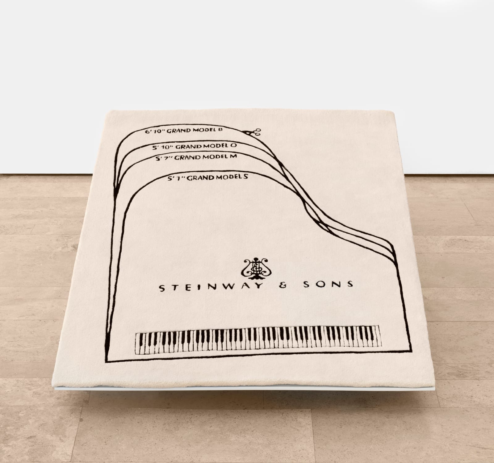Barbara Bloom, Steinway Piano Carpet, 2010
