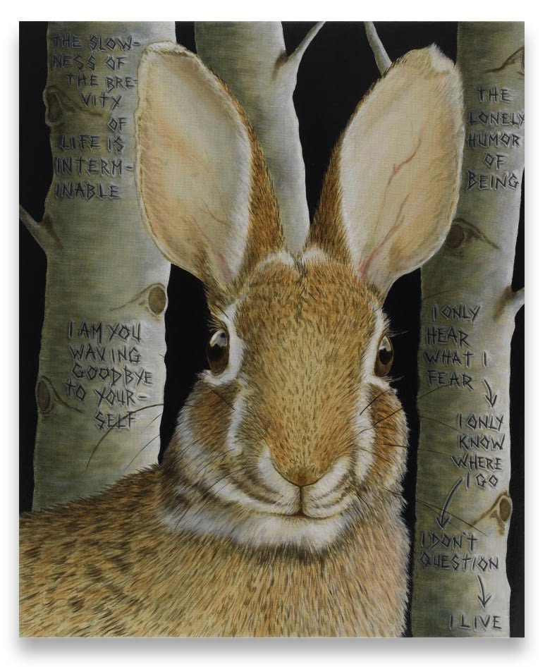 Sean Landers, I Live, 2023