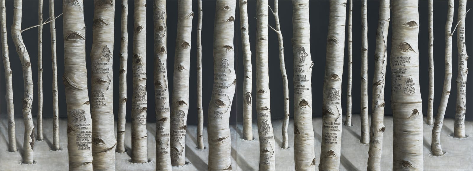 Sean Landers, Elysium, 2016