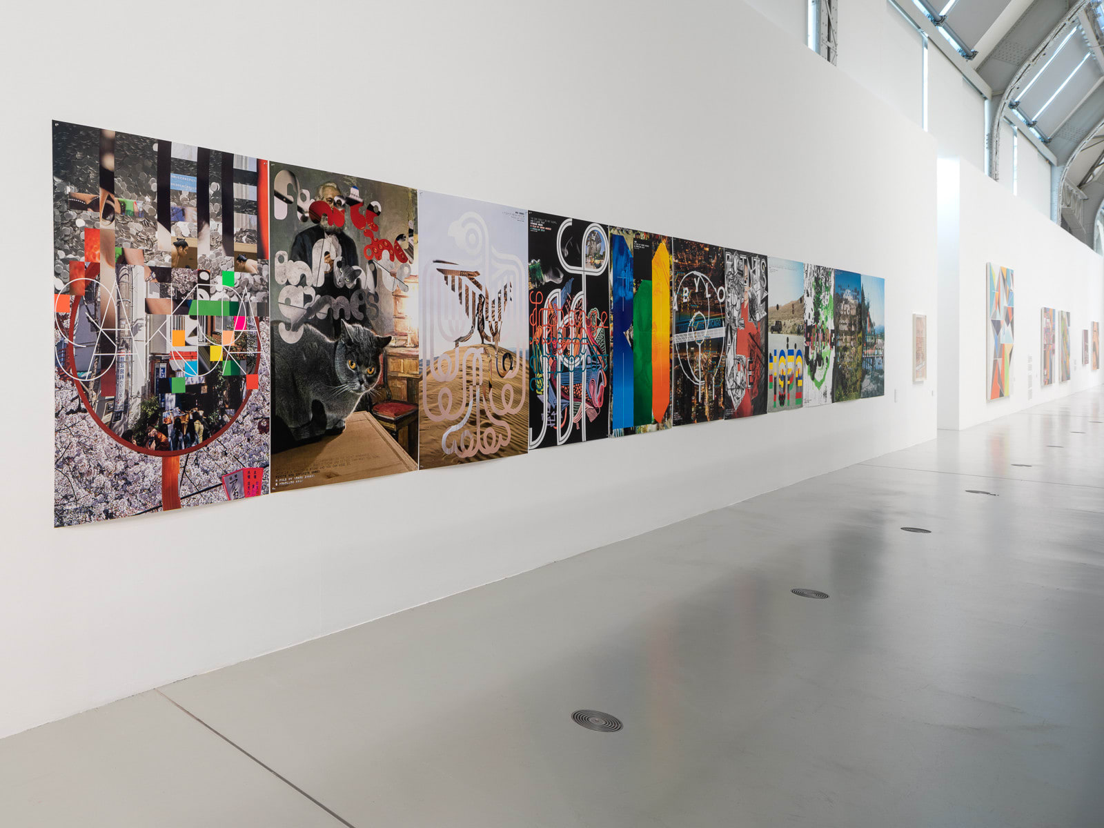 Sarah Morris, Points on a Line, 2011