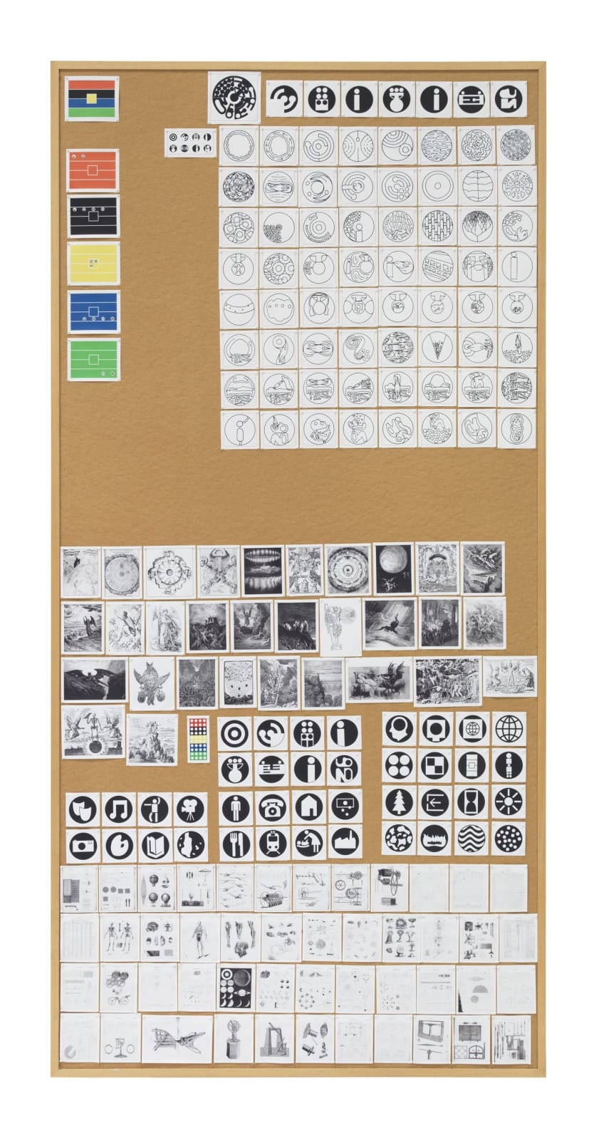 Matt Mullican, Up to 625, 2006