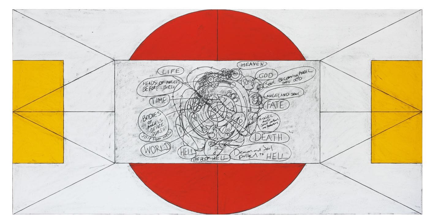 Matt Mullican, Untitled (Subjective Cosmology), 2016