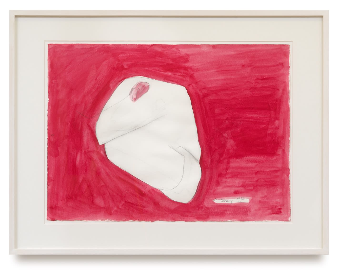 Maria Lassnig, Eizelle / Egg cell, 1990