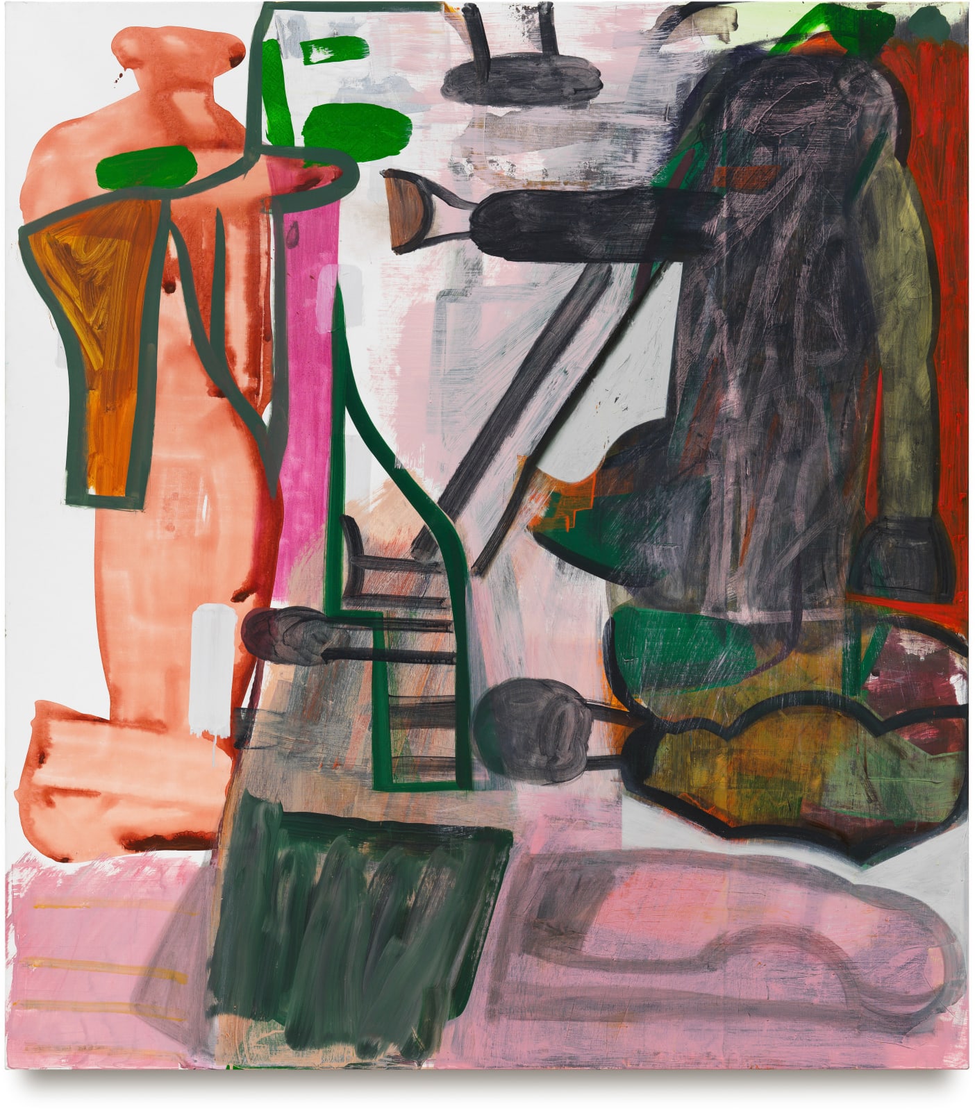 Amy Sillman, Friend, 2021