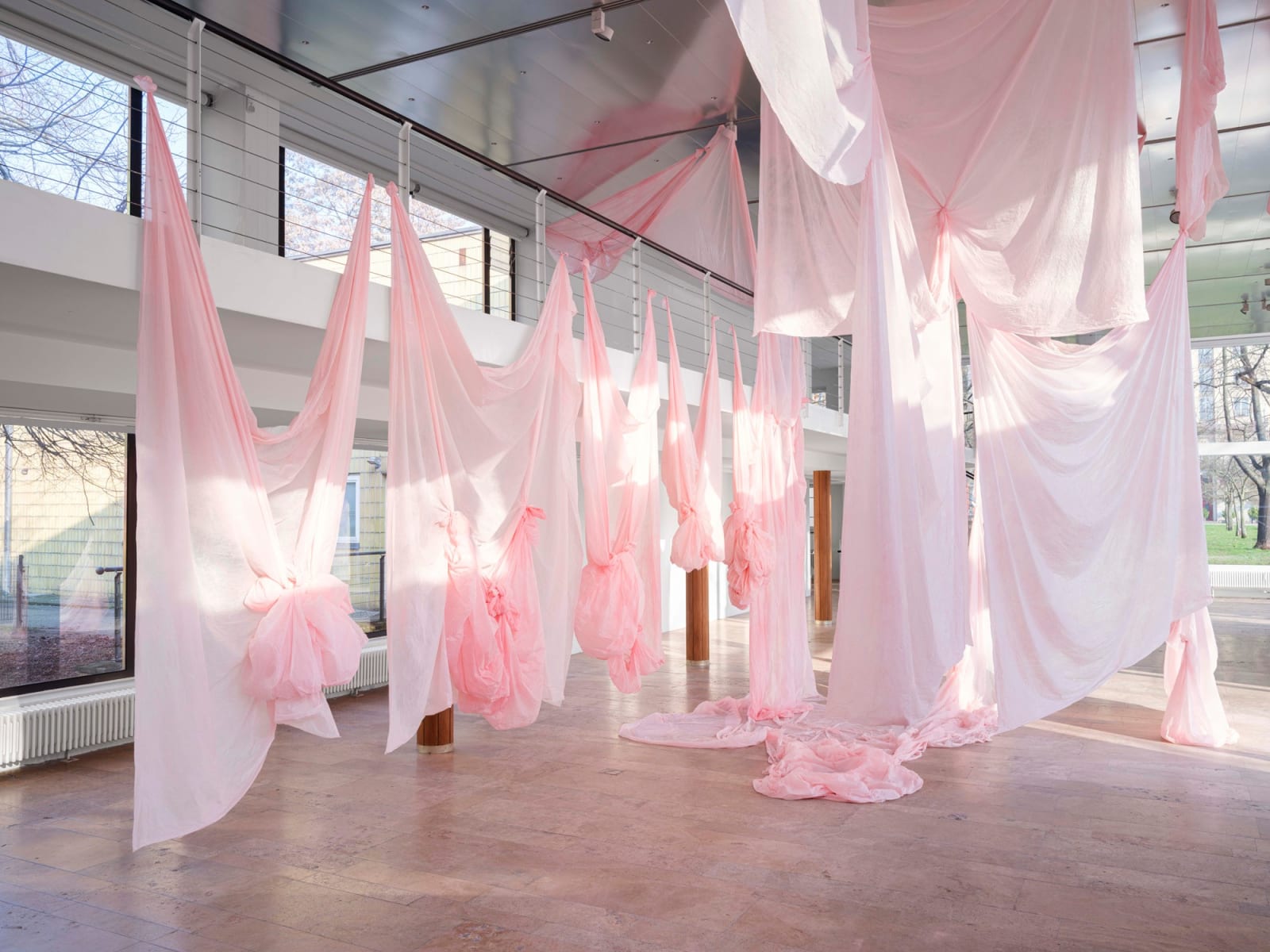 Karla Black, Thrown Towards Home, 2024