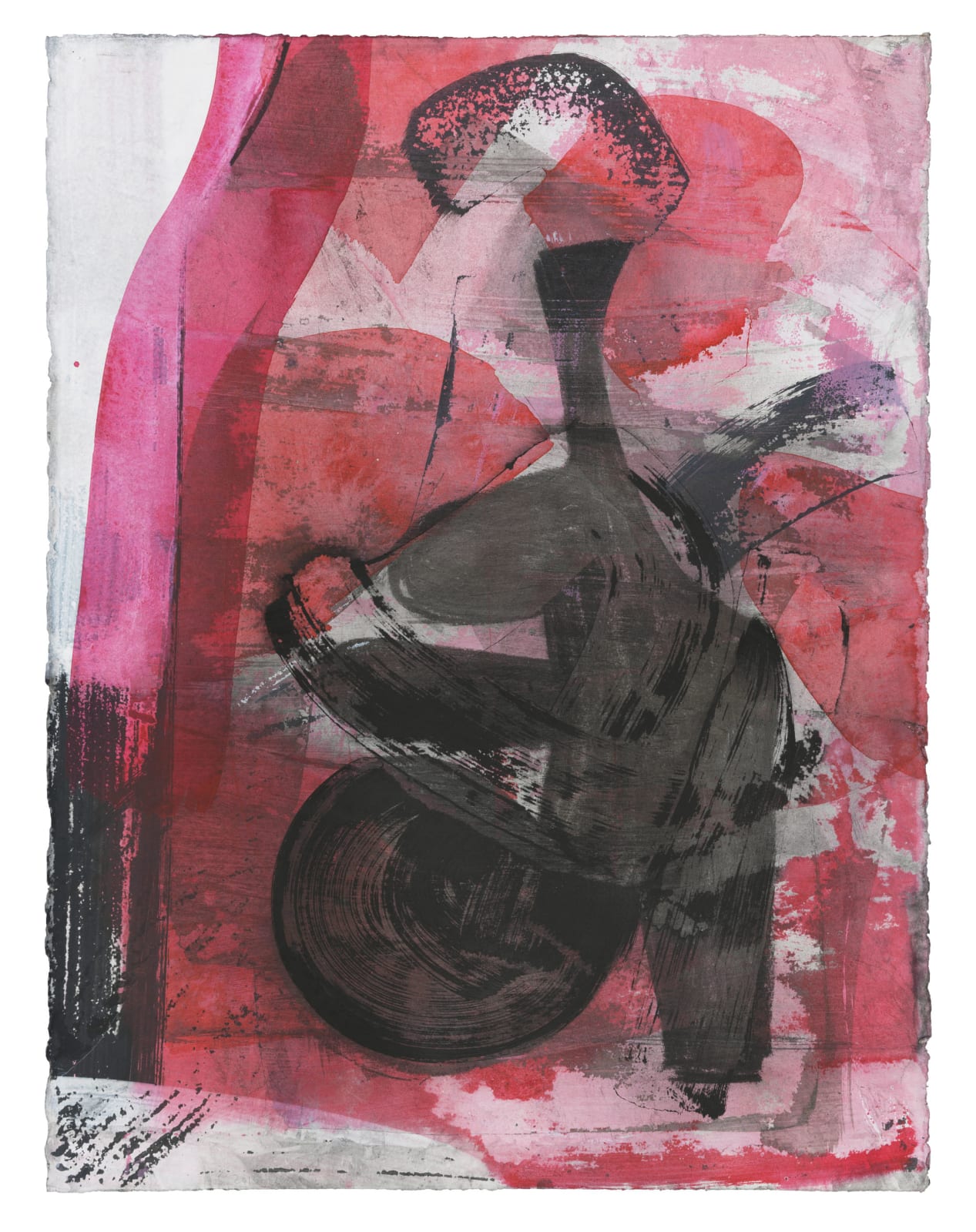 Amy Sillman, Pink Drawing #26, 2015