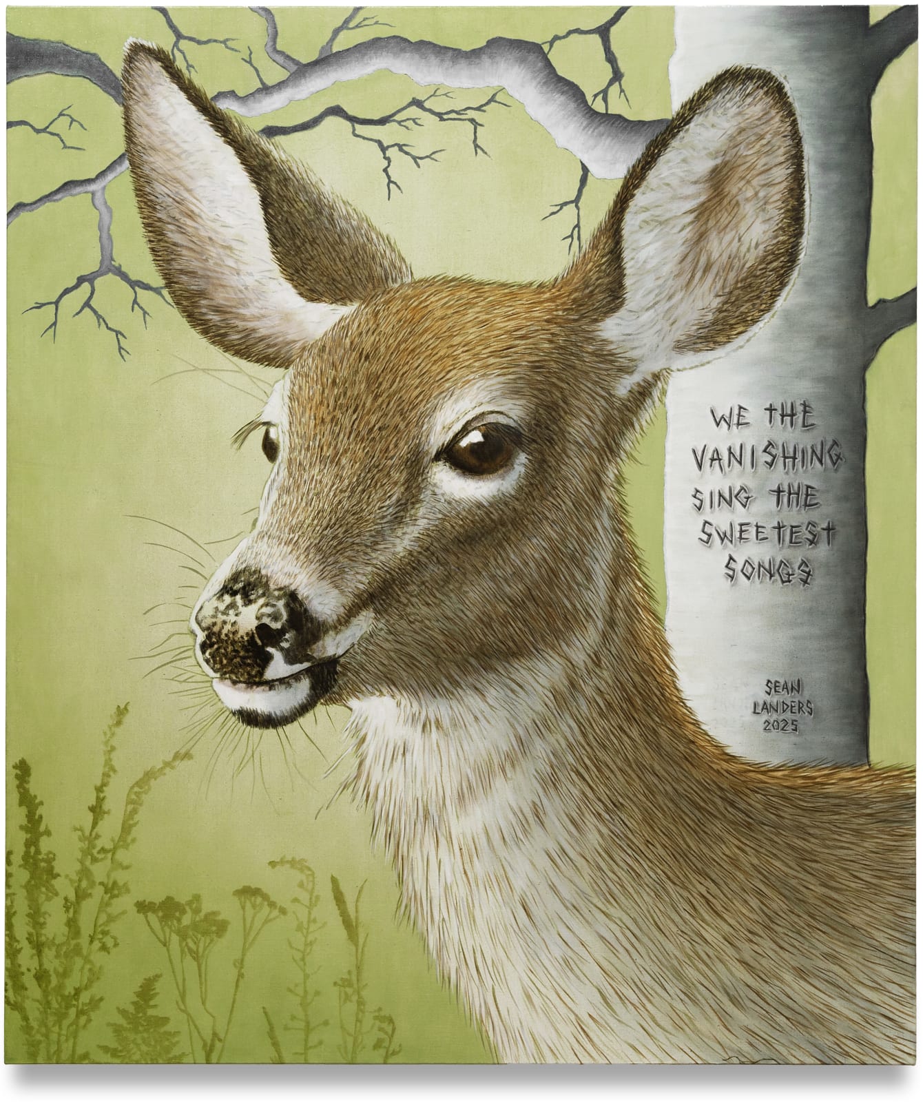 Sean Landers, Vanishing, 2025